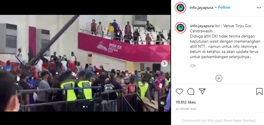 Kacau! Petinju DKI dan Relawan PON Saling Bogem, Ini Kronologinya