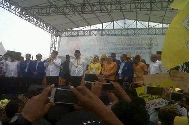 WH-Andika Deklarasi Jadi Bakal Calon Kepala Daerah Banten
