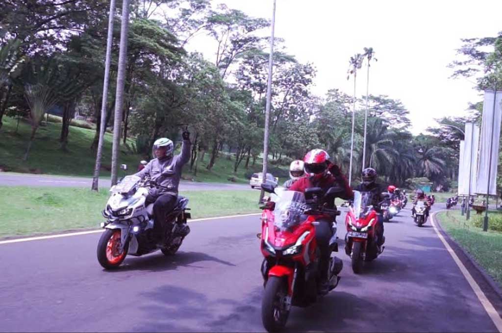 Komunitas Honda ADV Indonesia Jaga Solidaritas dengan Kegiatan Amal