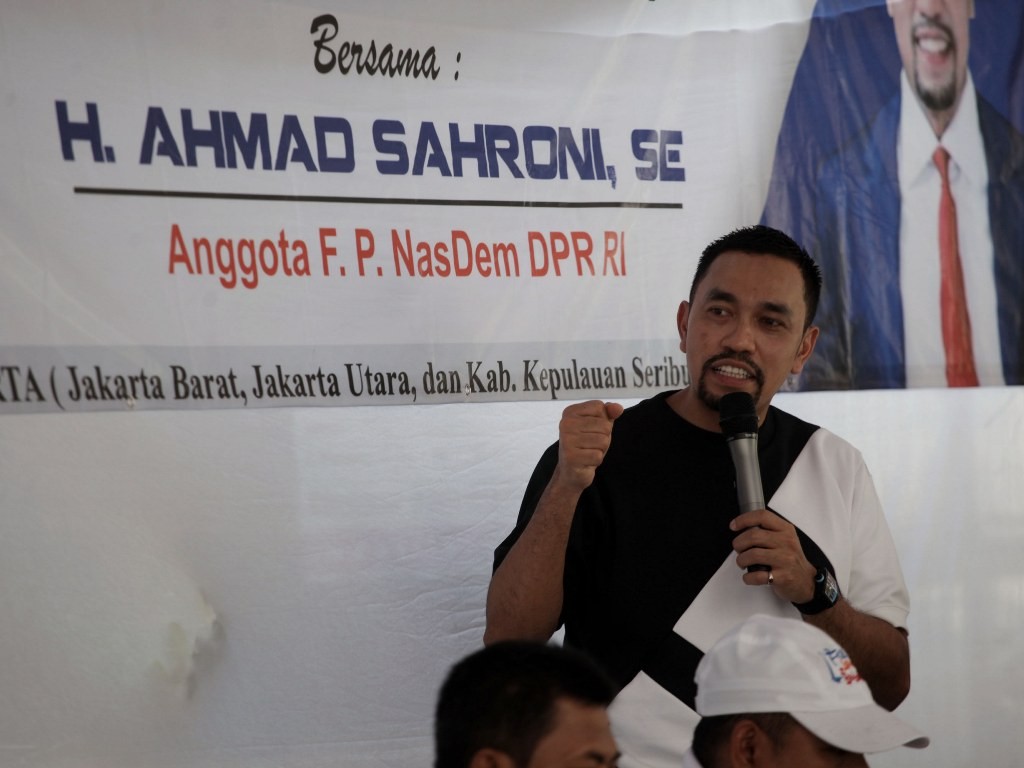 Wakil Ketua Komisi III Ahmad Sahroni. Foto : Medcom.id