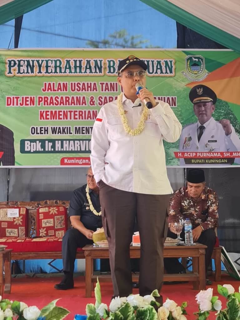 Langkah Kementan Hadapi El Nino, Wamentan Tinjau Program JUT di Kabupaten Kuningan