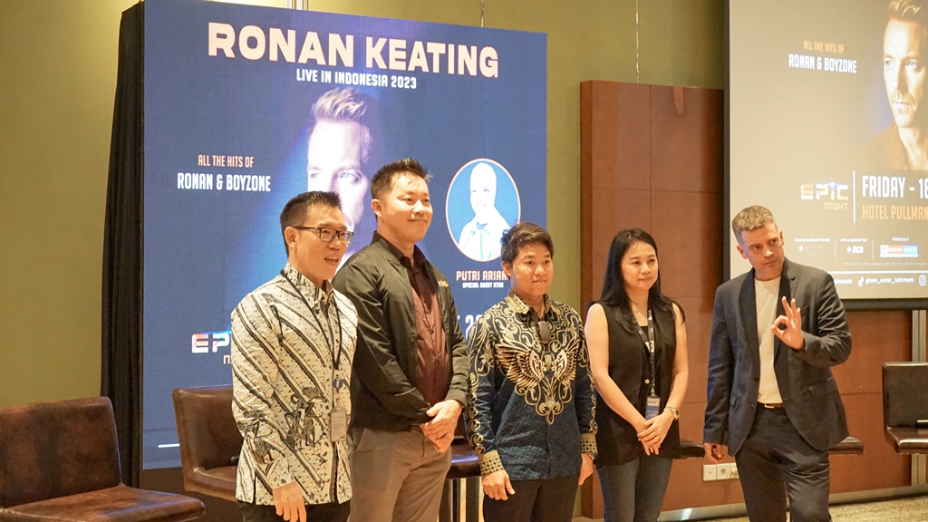 Warna Warni Entertainment Hadirkan <i>Epic Night</i> Bersama Ronan Keating