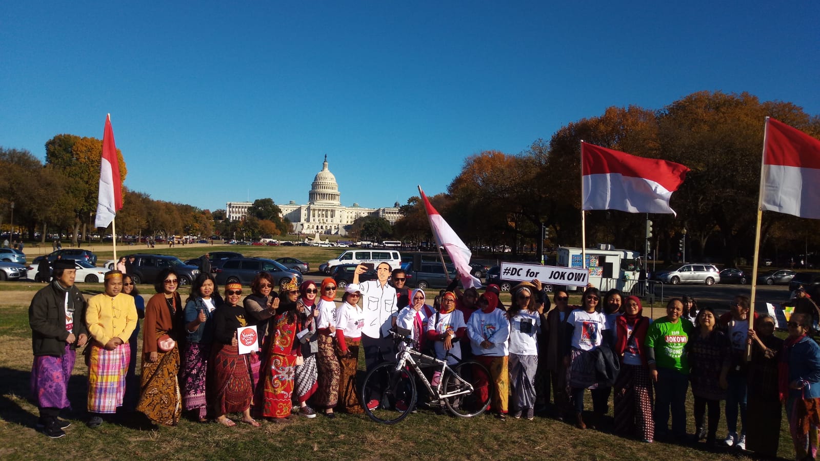 Dukungan buat Jokowi-Ma'ruf dari Washington