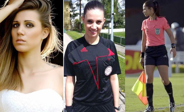 6 Wasit Wanita Terpanas di Cabang Sepak Bola