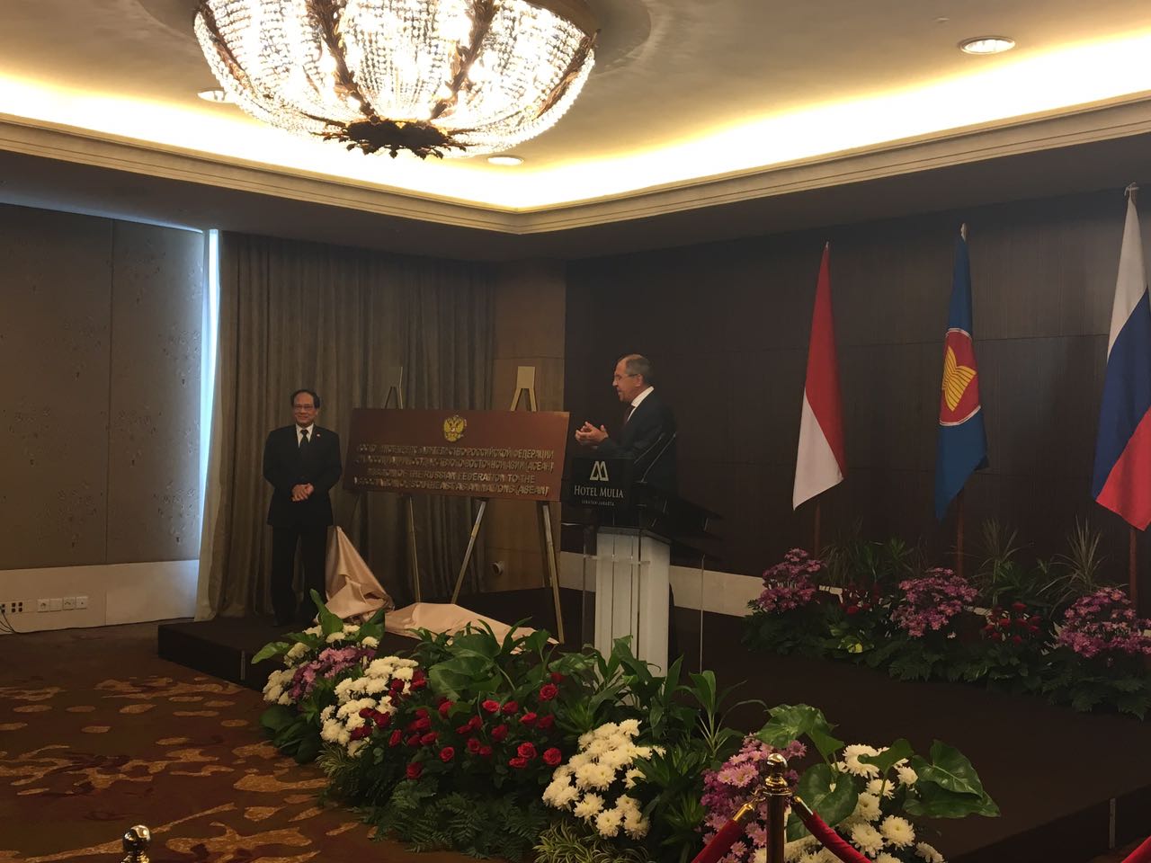 Menlu Lavrov Resmi Buka Perwakilan Rusia untuk ASEAN