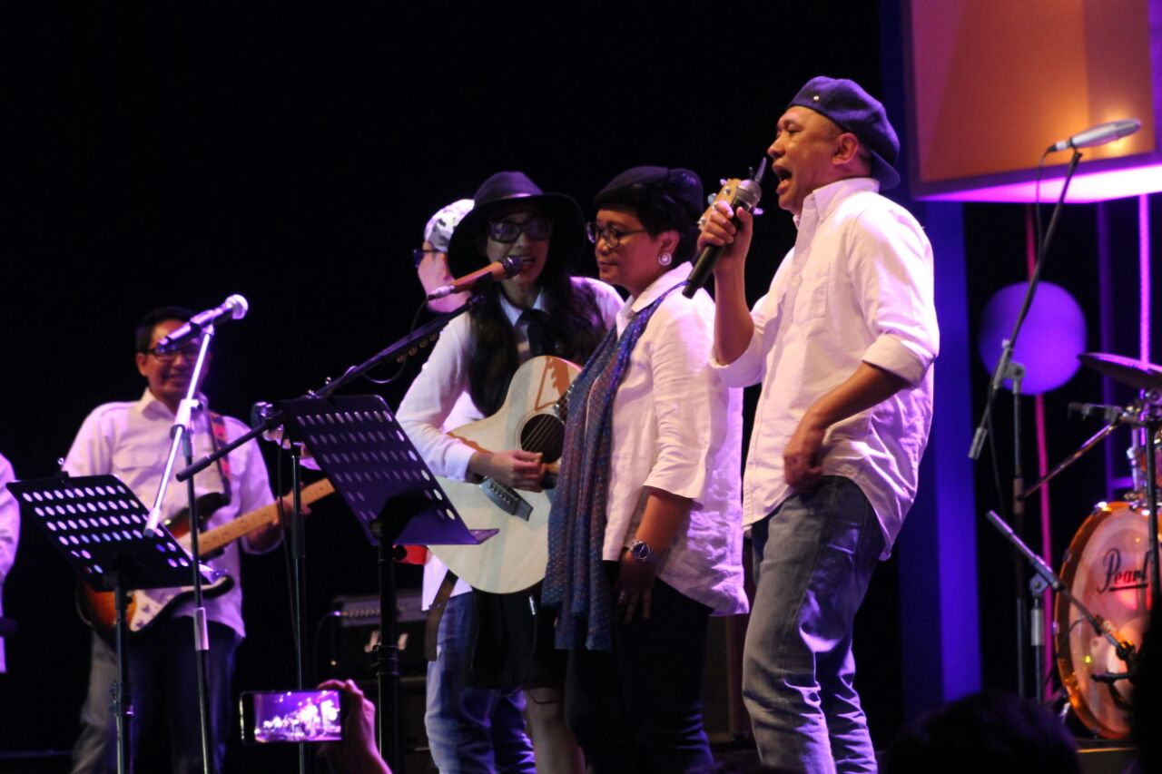 Para Menteri Akrabkan Diri di Java Jazz Festival 2018