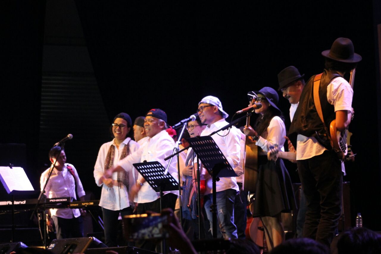 Para Menteri Akrabkan Diri di Java Jazz Festival 2018