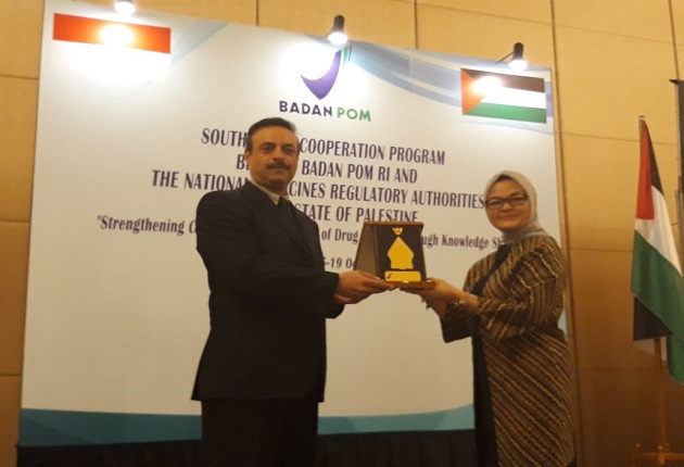 BPOM Berikan Pelatihan Obat dan Makanan untuk Palestina
