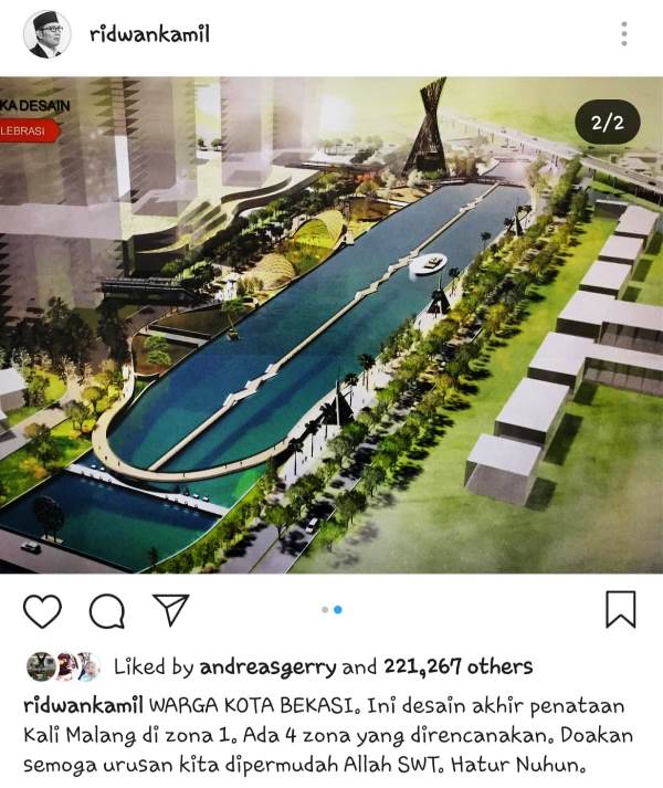 Kalimalang akan Jadi Sekeren Ini