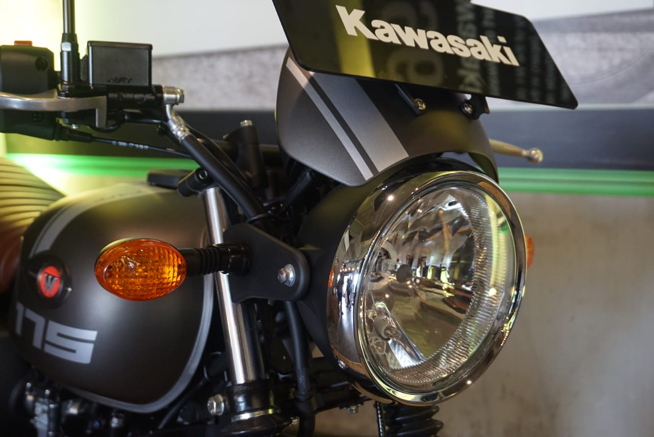 Evolusi Kawasaki W175 jadi Cafe Racer