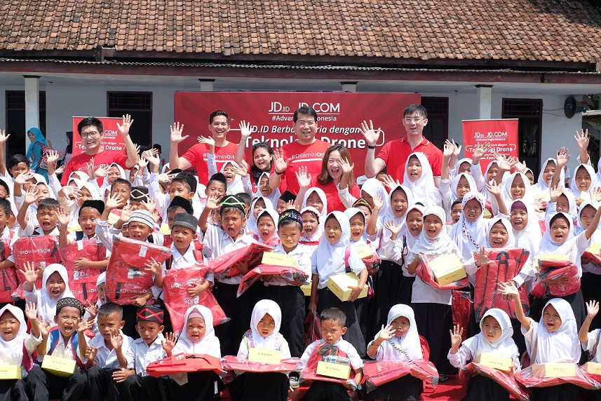 JD Jajal Pengiriman Pakai Drone
