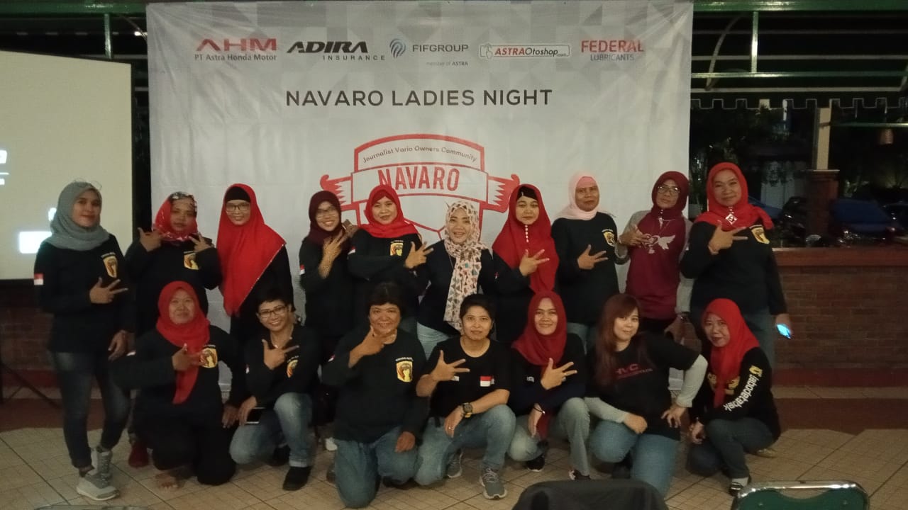 Peduli Terhadap Lady Bikers di NAVARO Ladies Nite