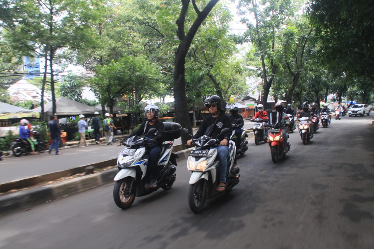 Jurnalis Pengguna Vario Ramaikan Komunitas Otomotif
