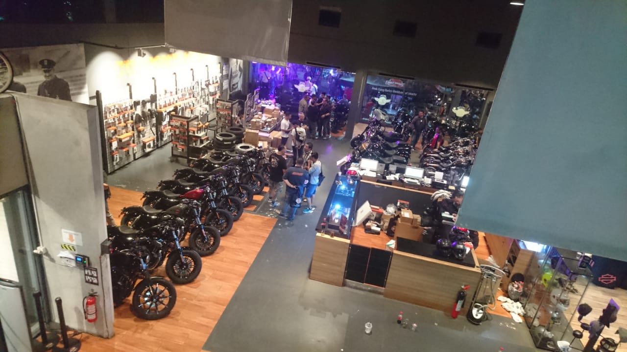 Sambut Ramadhan, HOG Anak Elang Gelar BBQ Night Ride