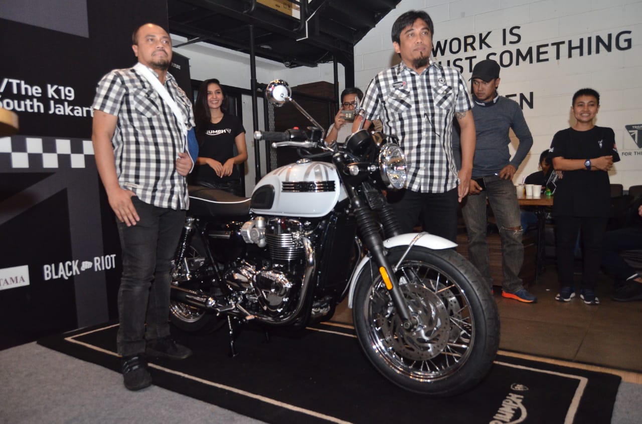 Triumph Bonneville T120 Edisi Terbatas, Goda Bikers Tajir Indonesia