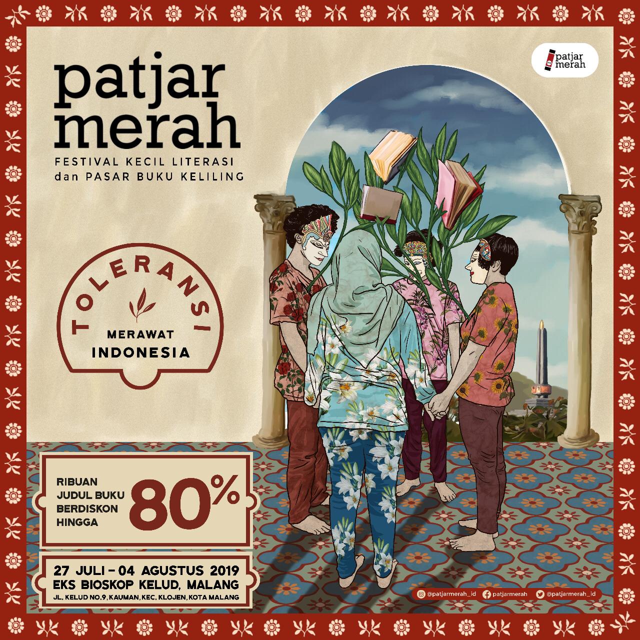 Festival Literasi patjarmerah Digelar di Bioskop Bersejarah