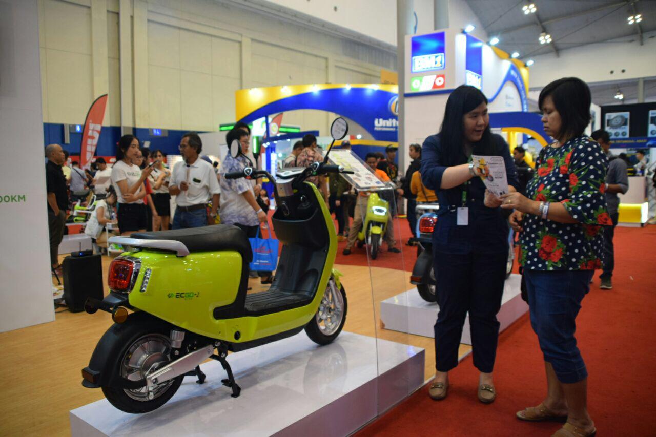 Motor Listrik ECGO Ramai Peminat