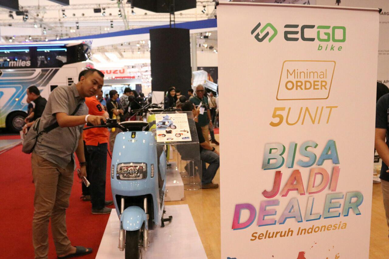 Motor Listrik ECGO Ramai Peminat