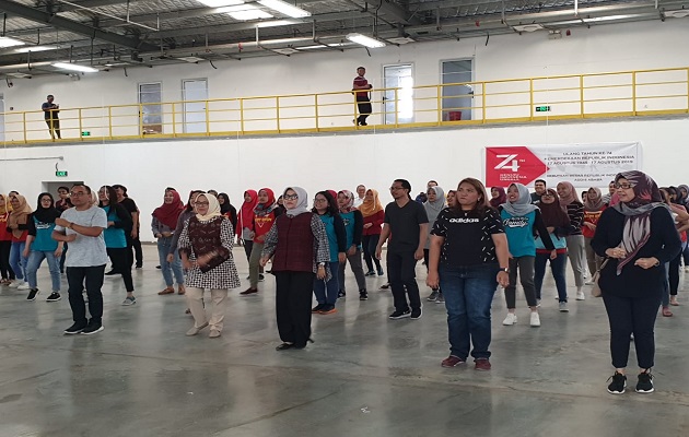 Gema HUT ke-74 RI Getarkan Pabrik Indonesia di Ethiopia