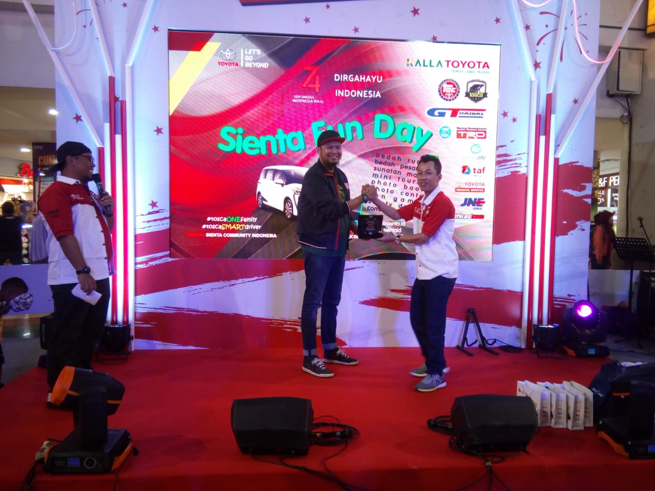 TOSCA Riuhkan HUT Ke-74 RI dengan Sienta Fun Day 2019