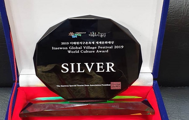 Indonesia Terima Medali Perak-World Culture Award di Seoul