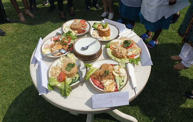 Kemeriahan Lomba Masak Nasi Goreng di KBRI Addis Ababa