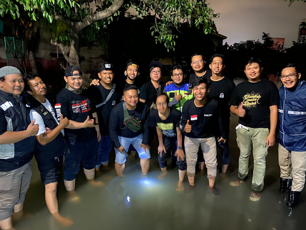 Bikers Dakwah Kirim Bantuan Langsung Kepada Korban Bencana