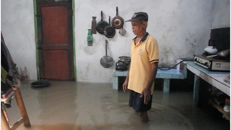 Banjir Rendam Desa Tempuran Mojokerto