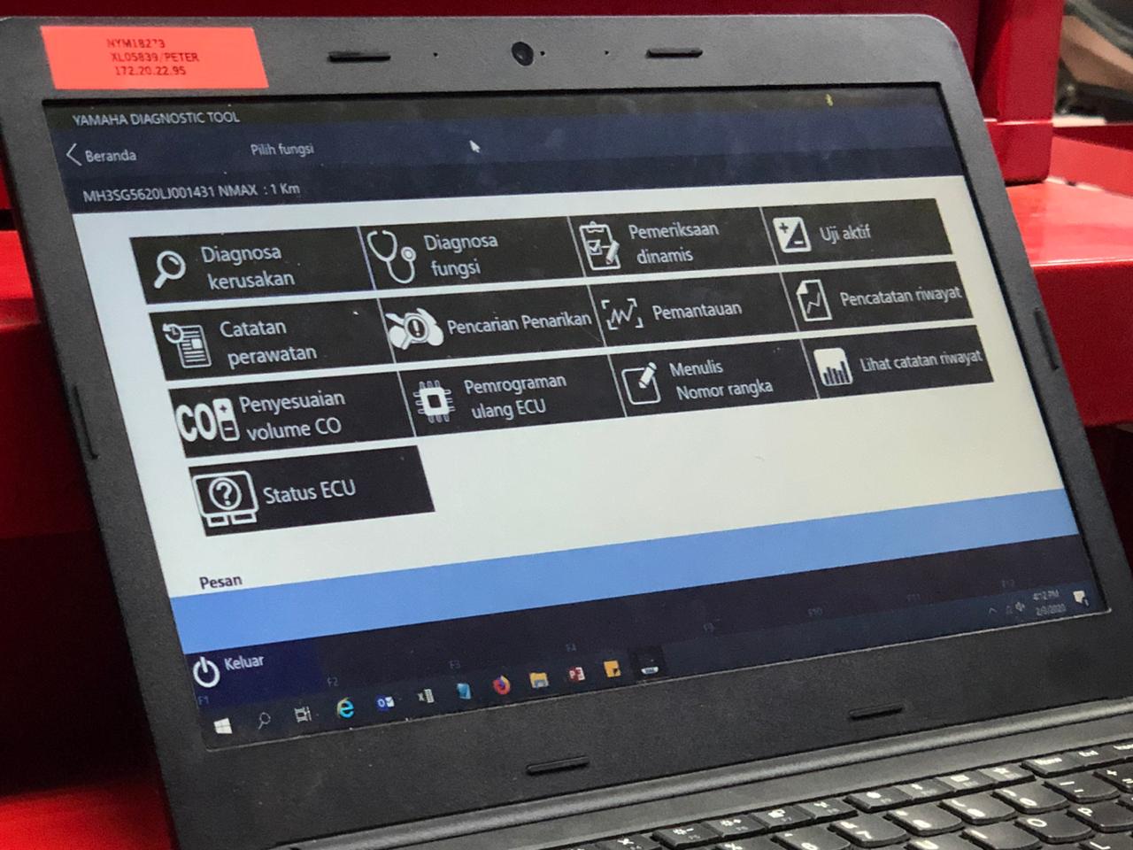 Mengatasi Masalah Indikator Mesin All New Nmax Nyala Pakai YDT