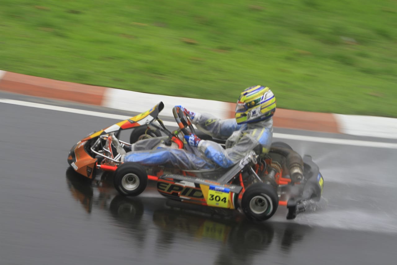 AKOC 2020 Putaran Pertama, Hujan Jadi Tantangan Para Pegokart