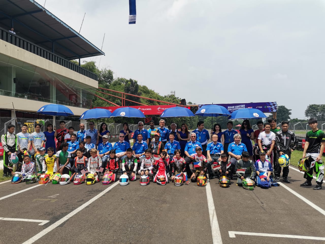 AKOC 2020 Putaran Pertama, Hujan Jadi Tantangan Para Pegokart