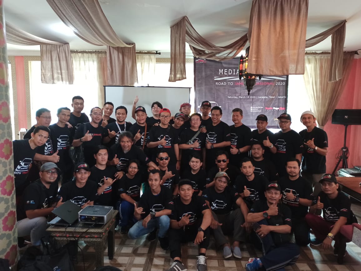 Pemanasan Jelang Jambore 2020, TAC Gelar City Touring