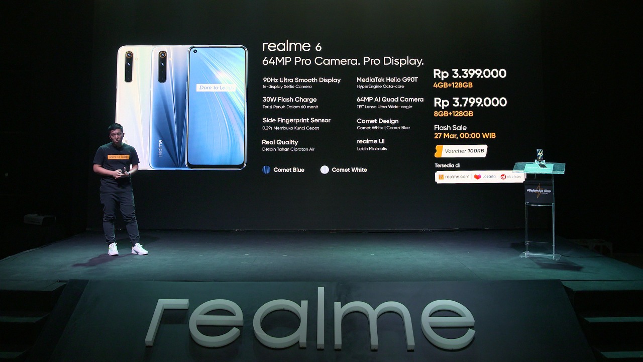 Spesifikasi dan Harga realme 6 dan realme 6 Pro