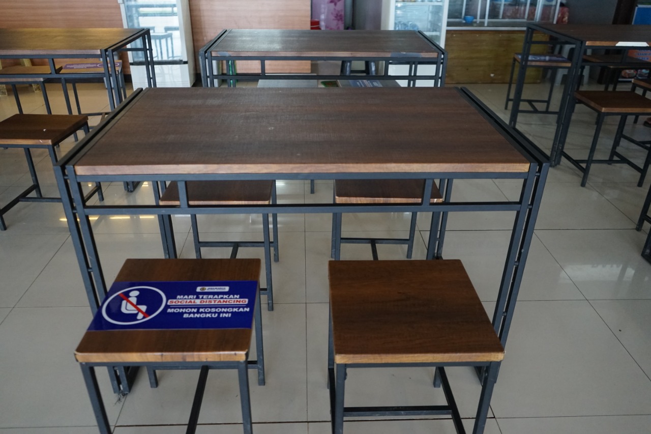 Metode Physical Distancing Sudah Berlaku di Rest Area