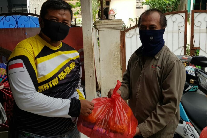 Forbitas Bersatu Bagikan Sembako ke Masyarakat Terdampak Korona