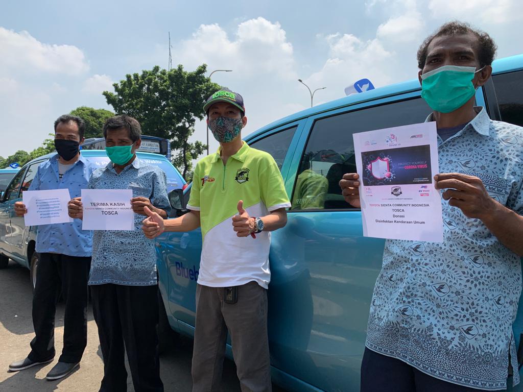 Aksi Sosial Tosca di Tengah Pandemi Covid-19