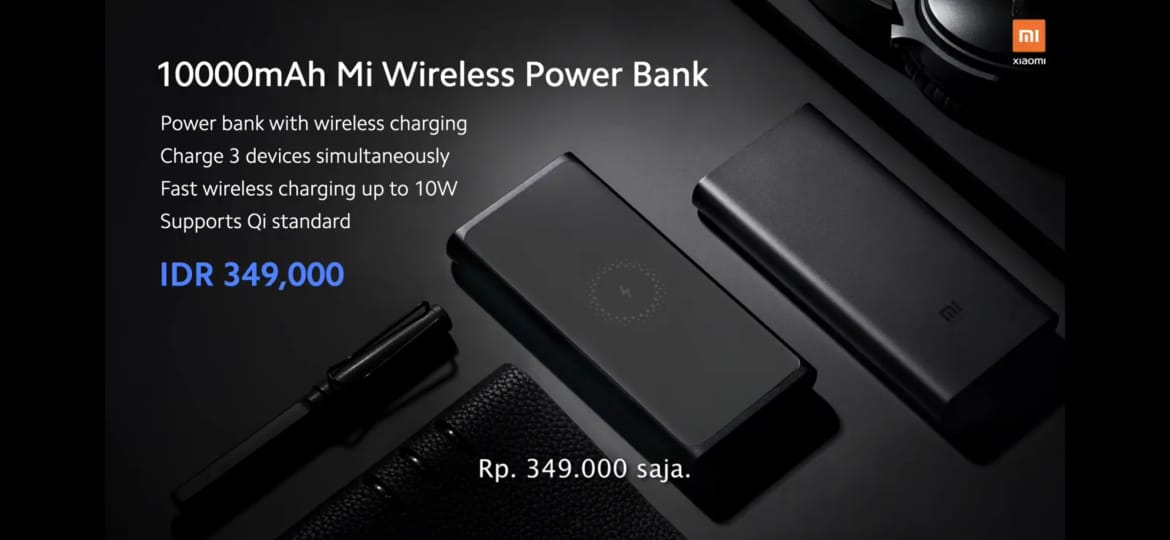 TWS dan Powerbank Wireless Jadi Pendamping Xiaomi Mi 10