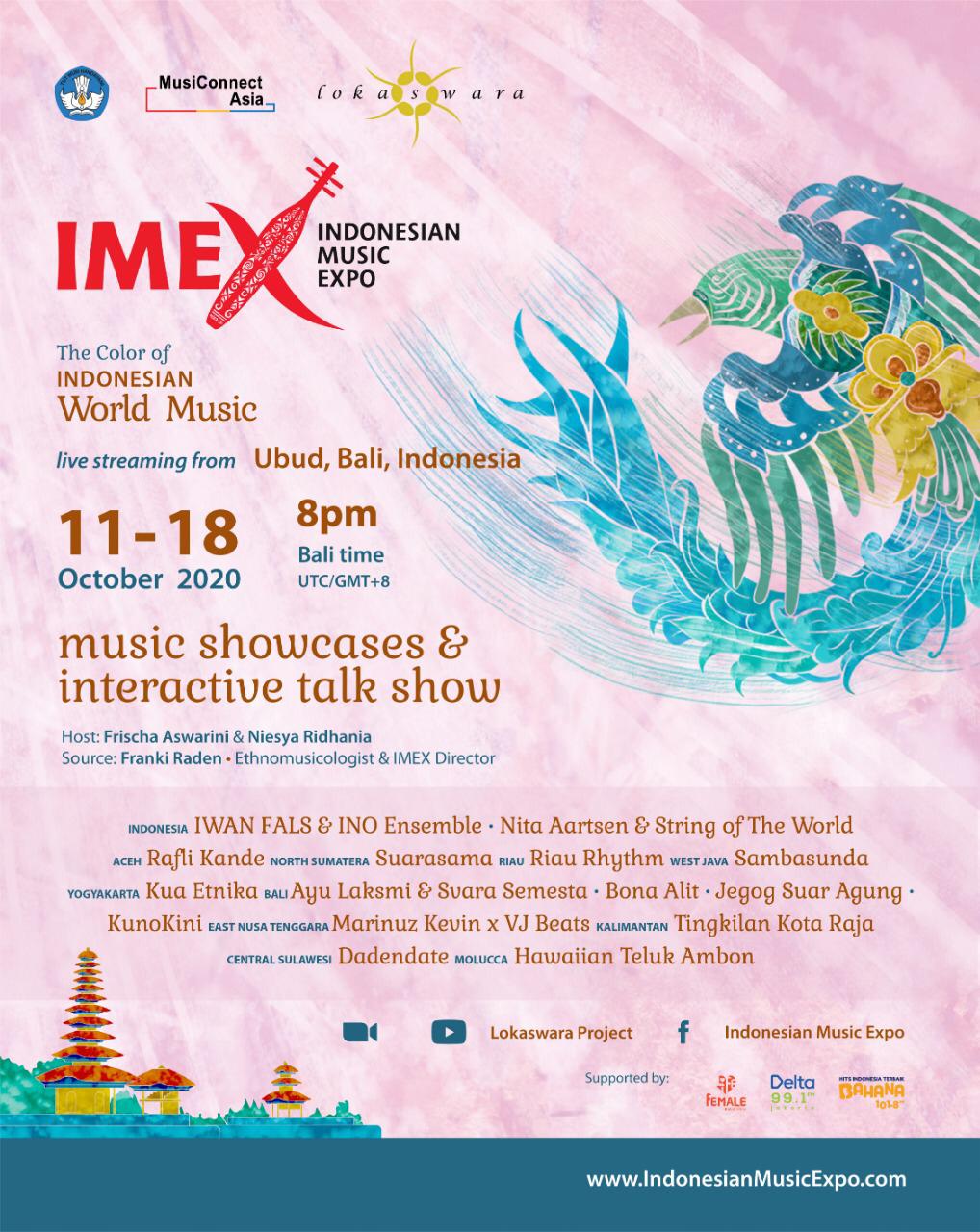 Iwan Fals hingga Ayu Laksmi Meriahkan Indonesian Music Expo