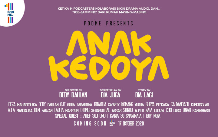 14 Podcaster Kolaborasi Membuat Drama Podcast