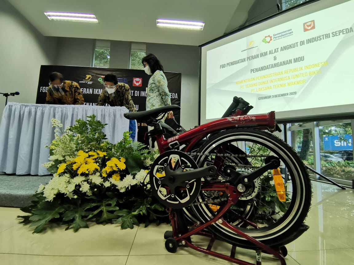 Usaha United Bike untuk Tingkatkan Komponen Lokal Sepeda