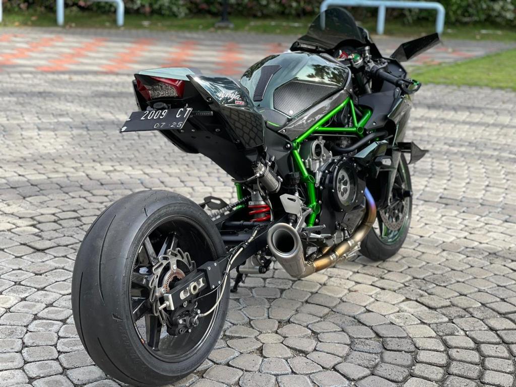 Si Kawasaki Ninja Wiro Sableng H2 Bertenaga 350 DK