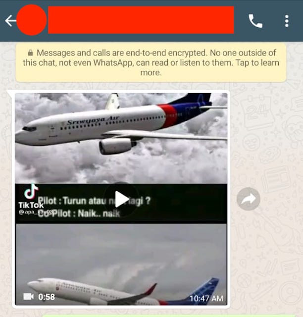 [Cek Fakta] Rekaman Suara Percakapan Pilot dan Co Pilot Sriwijaya Air SJ 182 Beredar? Ini Faktanya