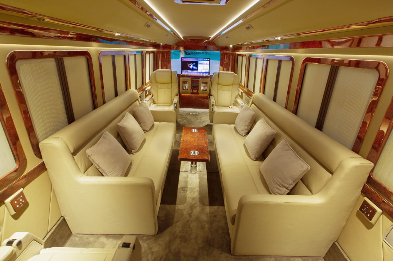 BAV Punya Motorhome untuk Keluarga Sultan, Intip Dalamnya