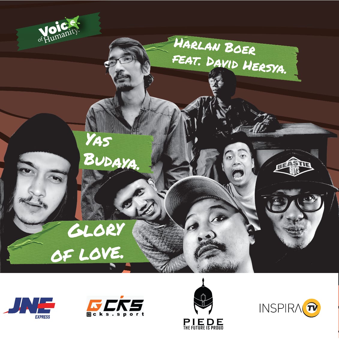 Fadly Padi hingga Eka The Brandals Bergabung di Album Voice of Humanity