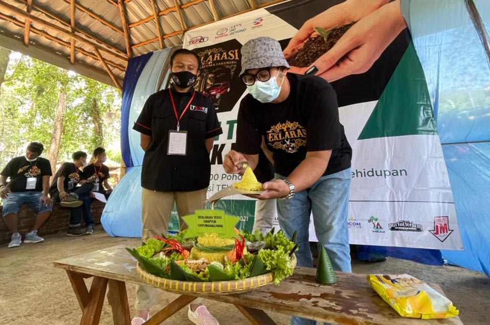 Tevci Resmikan Chapter Baru, Sekalian Tanam 1.000 Pohon