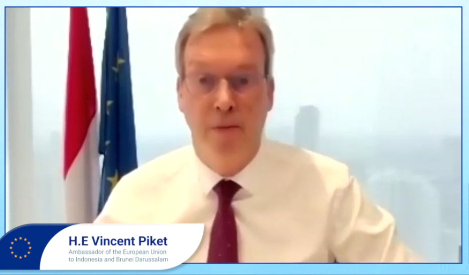 Duta Besar Uni Eropa untuk Indonesia Vincent Piket