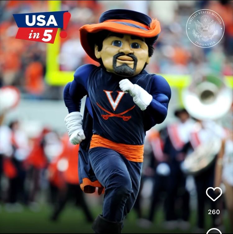 Intip 5 Maskot Milik Kampus di Amerika Serikat