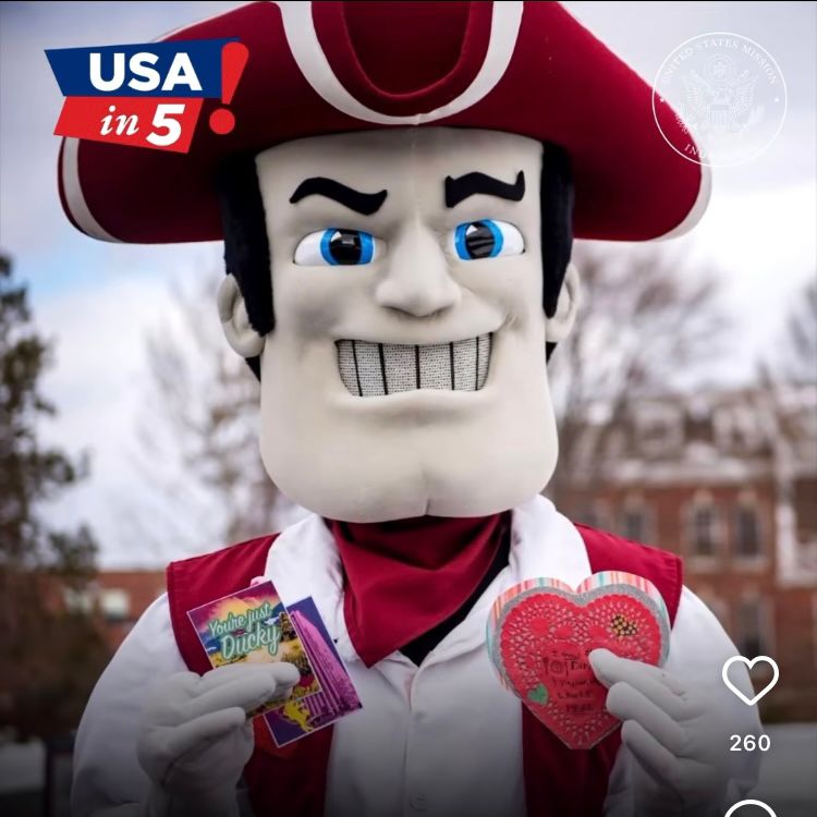 Intip 5 Maskot Milik Kampus di Amerika Serikat