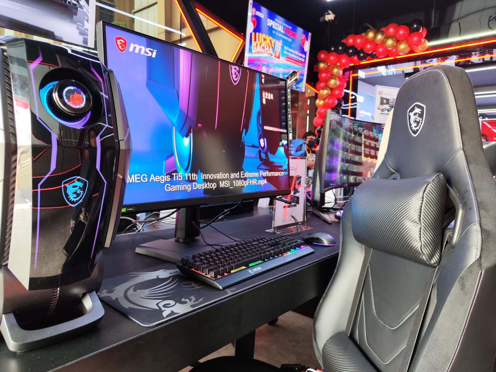 MSI Resmikan Gerai One Stop Shopping Terbaru, MSI Arena