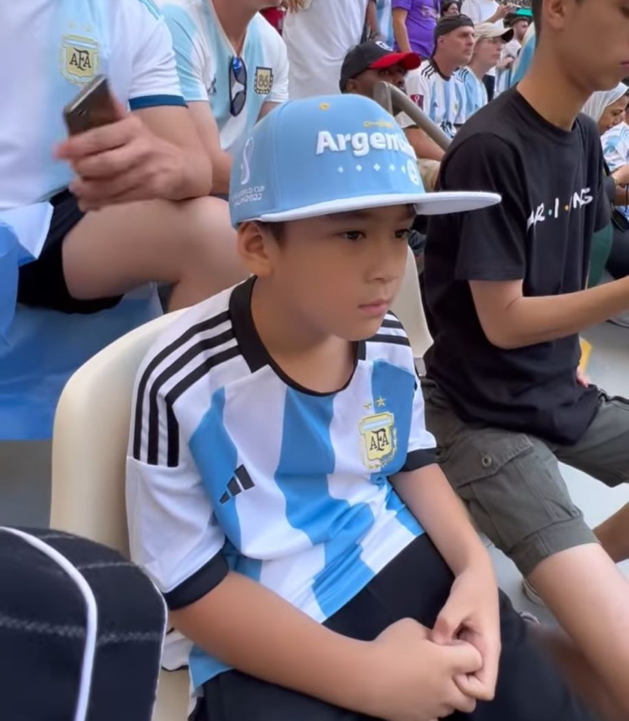 Raffi Ahmad Hibur Rafathar Usai Argentina Dikalahkan Arab Saudi